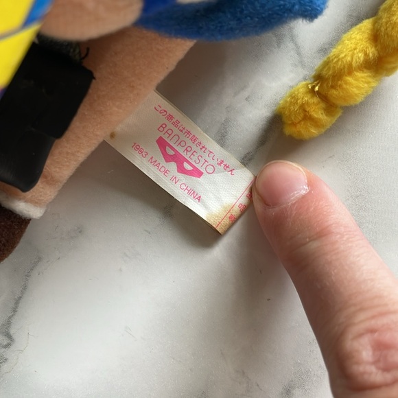 Vintage Sailor Moon Serena plush doll - AS IS Condition See photos - Picture 6 of 10